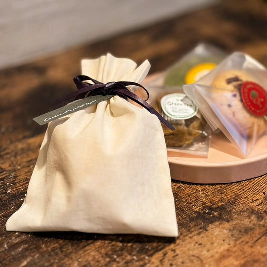 「冬の和み」リネン巾着ギフト（1個）